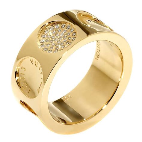 lv gold ring|gold louis vuitton ring.